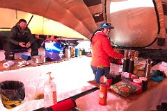 04A Guides Josh And Pachi Cooked Our Delicious Meals In The Spacious And Comfortable Dining Tent At Mount Vinson Low Camp